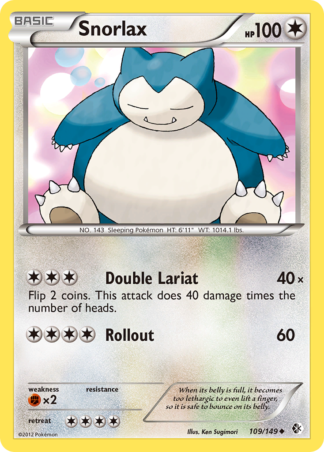 Snorlax 109 / 149