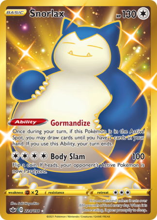 Snorlax 224 / 198