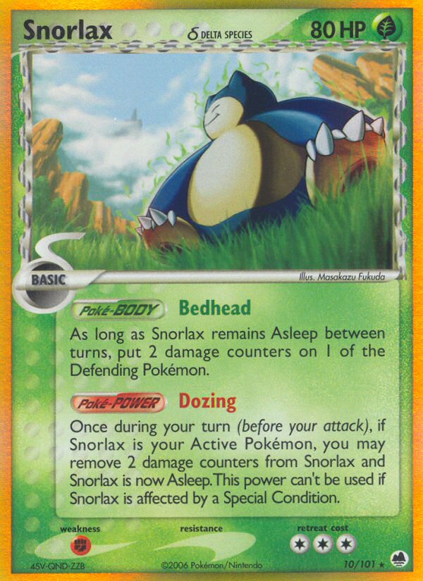 Snorlax δ 10 / 101