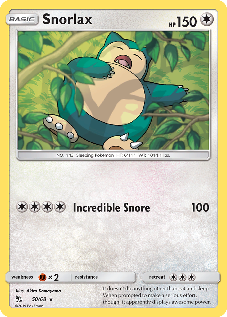 Snorlax 50 / 68
