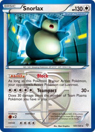 Snorlax 101 / 135