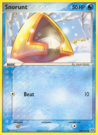 Snorunt 64 / 106