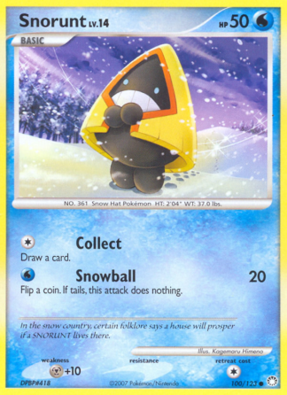 Snorunt 100 / 123