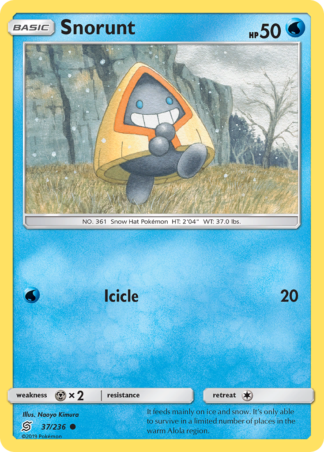 Snorunt 37 / 236