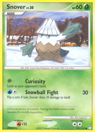 Snover 101 / 123
