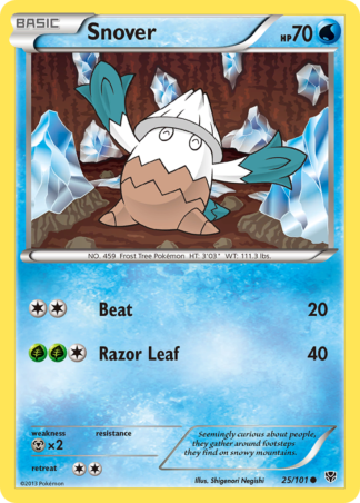 Snover 25 / 101