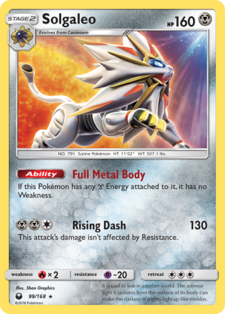 Solgaleo 99 / 168
