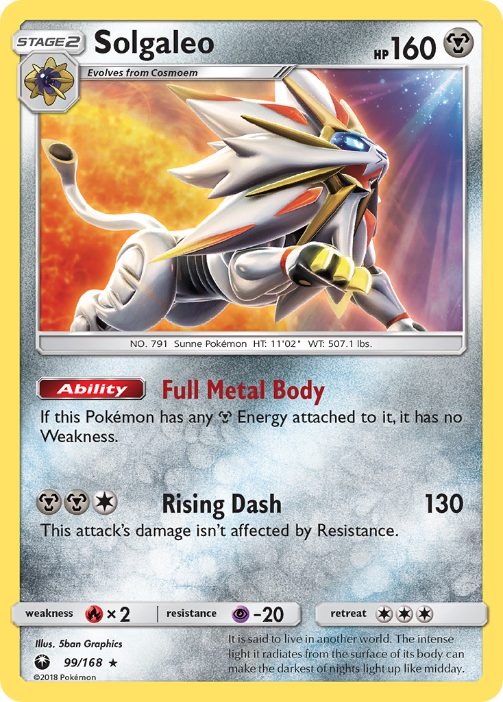Solgaleo 99 / 168