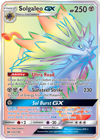 Solgaleo-GX 155 / 149