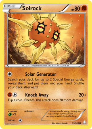 Solrock 83 / 160