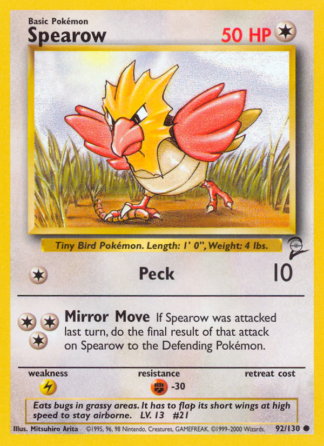 Spearow 92 / 130