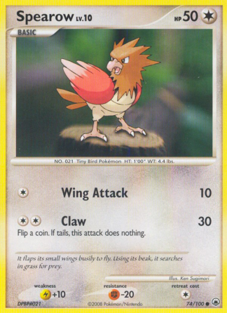 Spearow 74 / 100