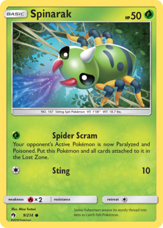 Spinarak 9 / 214