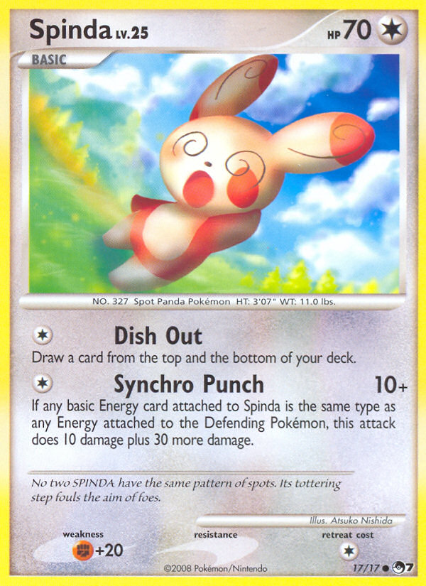 Spinda 17 / 17