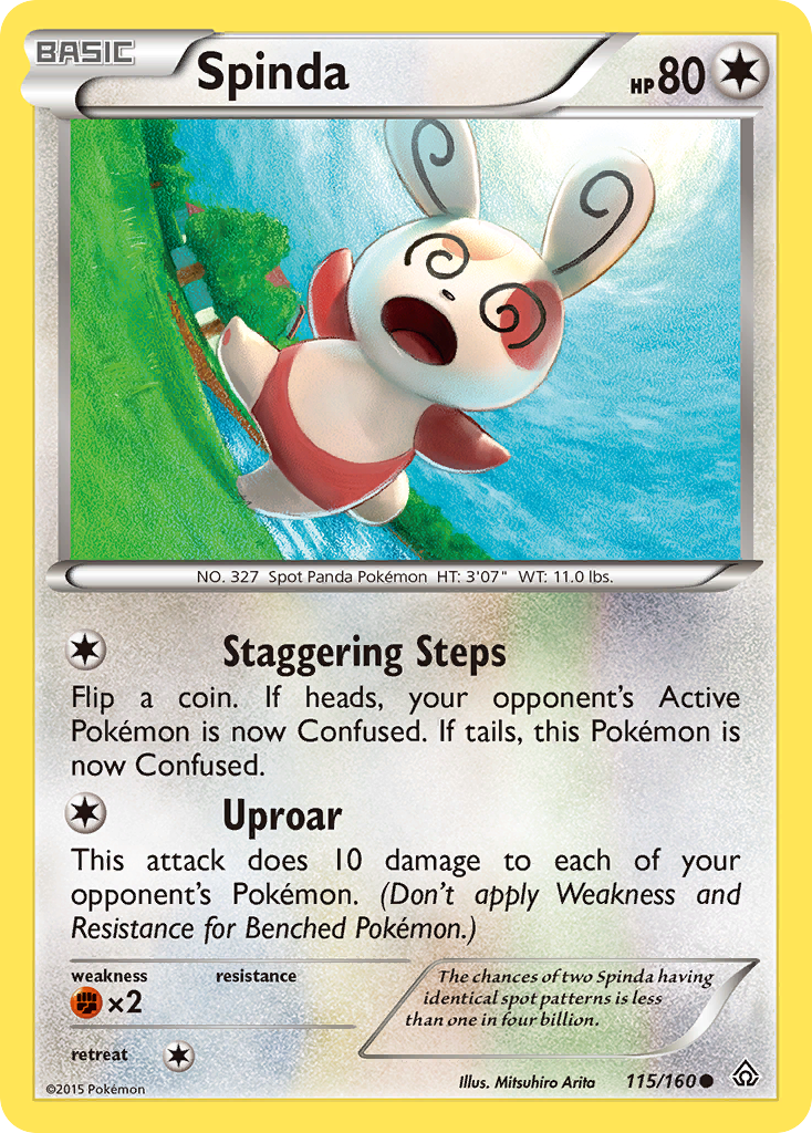Spinda 115 / 160
