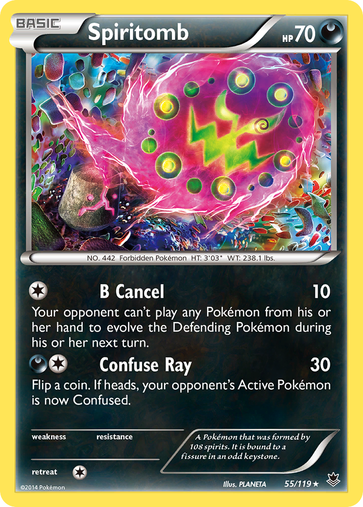 Spiritomb 55 / 119