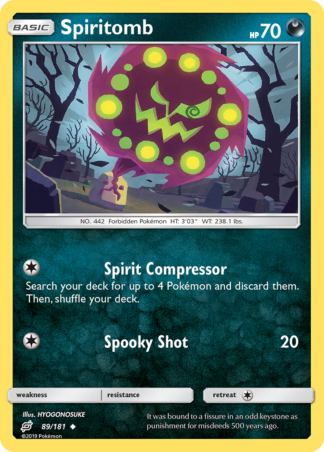 Spiritomb 89 / 181