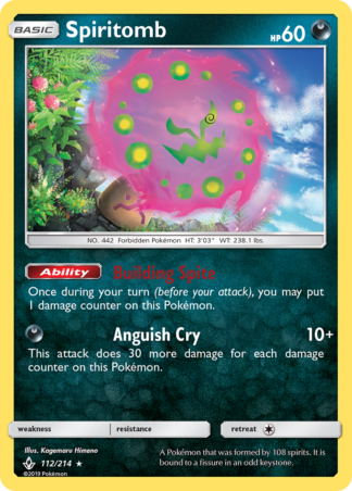 Spiritomb 112 / 214