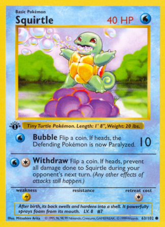 Squirtle 63 / 102