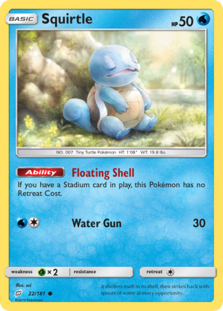 Squirtle 22 / 181