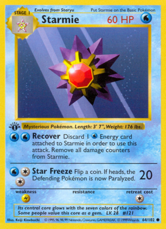 Starmie 64 / 102