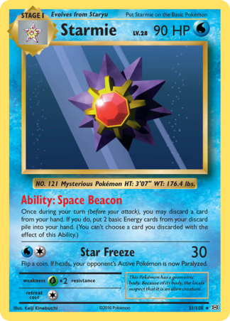 Starmie 31 / 108