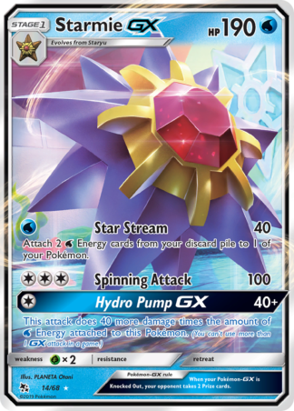 Starmie-GX 14 / 68