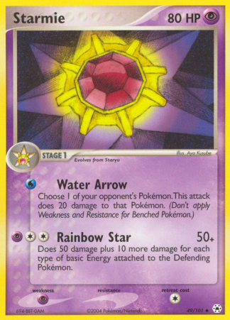 Starmie 49 / 101