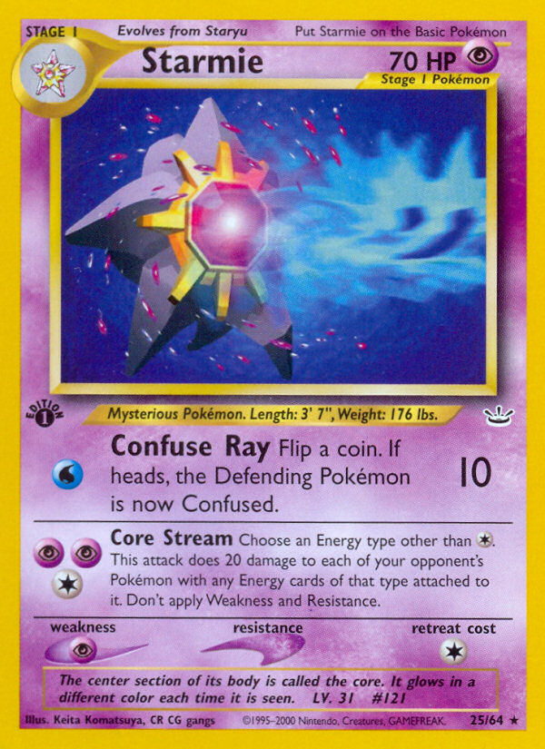 Starmie 25 / 64