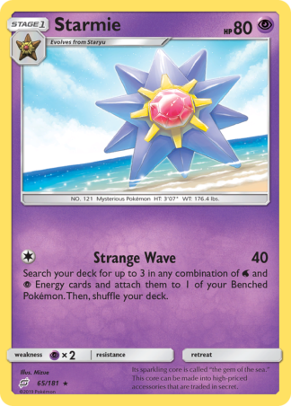 Starmie 65 / 181