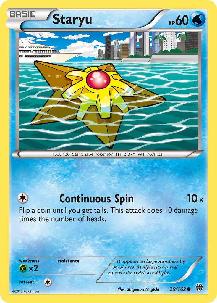 Staryu 29 / 162