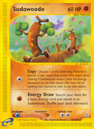 Sudowoodo 36 / 147