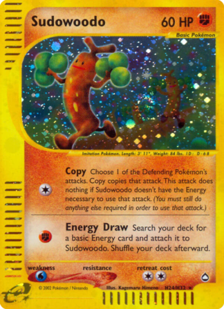 Sudowoodo H24 / 147