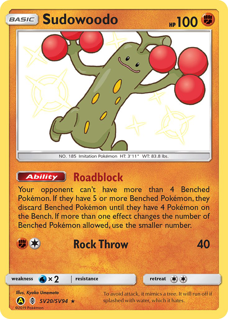 Sudowoodo SV20 / 68