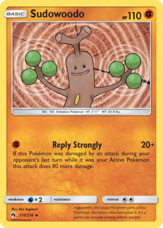 Sudowoodo 110 / 214