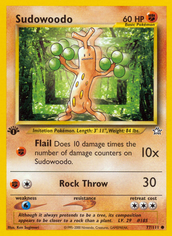 Sudowoodo 77 / 111