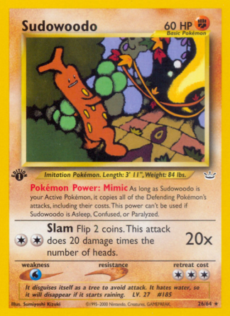Sudowoodo 26 / 64