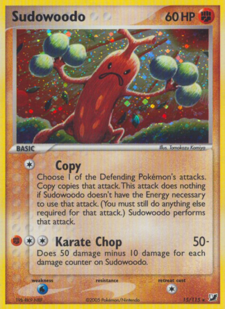 Sudowoodo 15 / 115