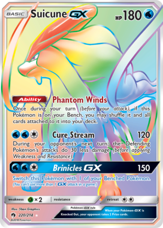 Suicune-GX 220 / 214