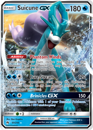Suicune-GX 60 / 214
