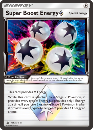 Super Boost Energy ◇ 136 / 156