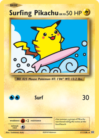 Surfing Pikachu 111 / 108
