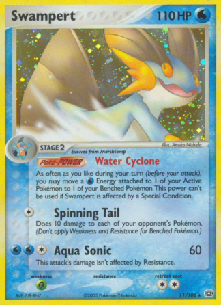 Swampert 11 / 106