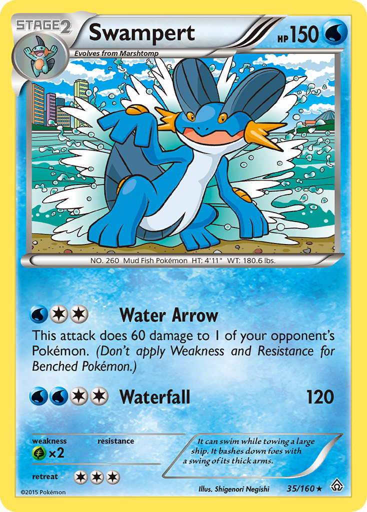 Swampert 35 / 160