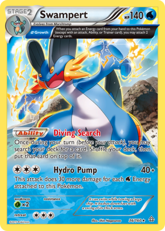 Swampert 36 / 160