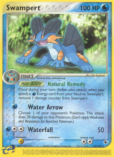 Swampert 23 / 109