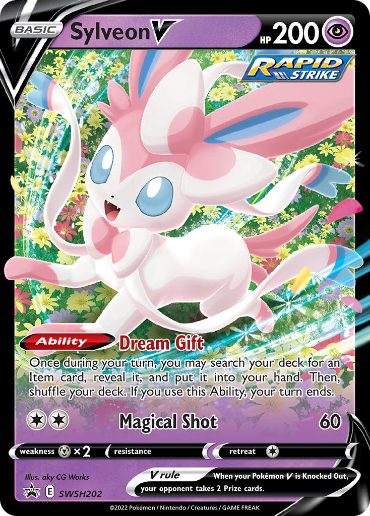 Sylveon V SWSH202 / 307