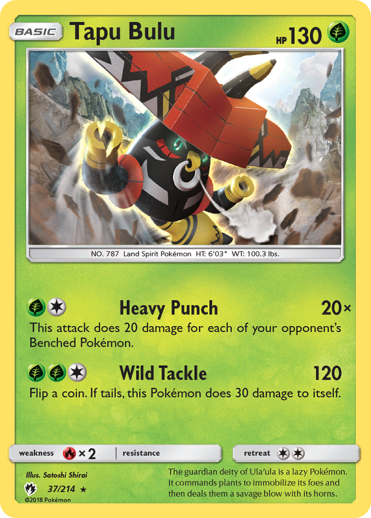 Tapu Bulu 37 / 214