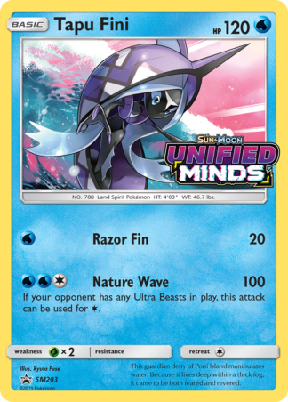 Tapu Fini SM203 / 248