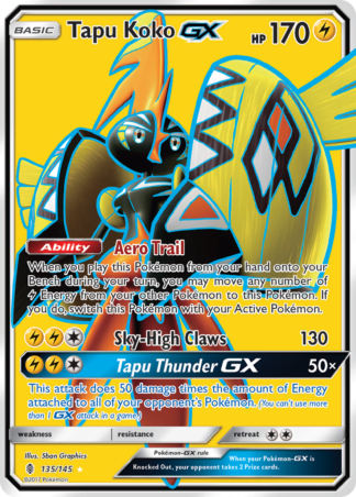 Tapu Koko-GX 135 / 145